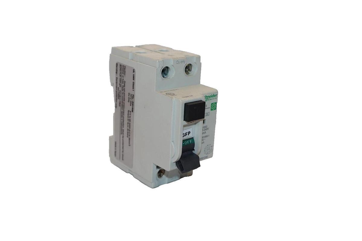 Used Schneider Electric M9R81240 40A Amp 120-240V 2 Pole Ground Fault Protector