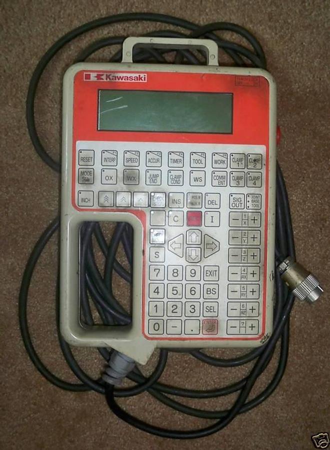 Used KAWASKI TEACH PENDANT 50817 50817-1045R01 508171045R01
