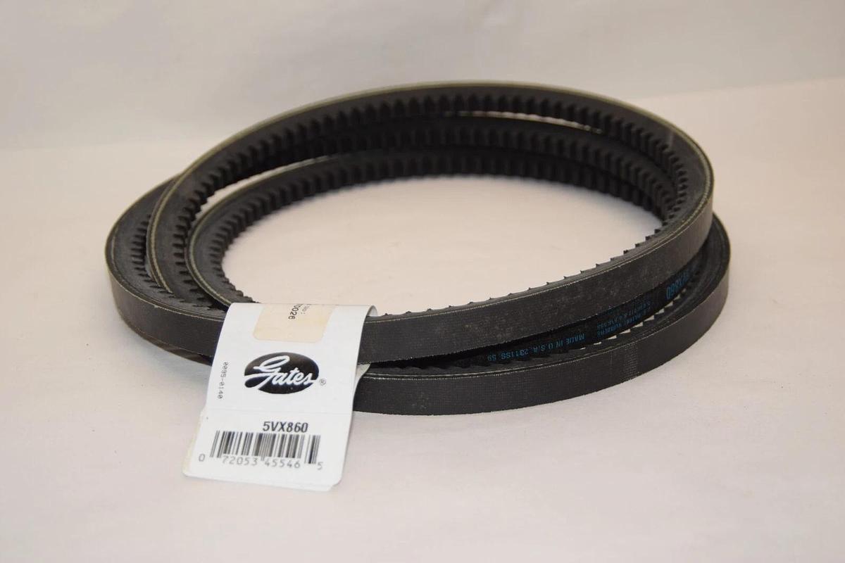 (NEW) GATES 5VX860 9414-0860 Vextra Super HC Cogged V-Belt USA