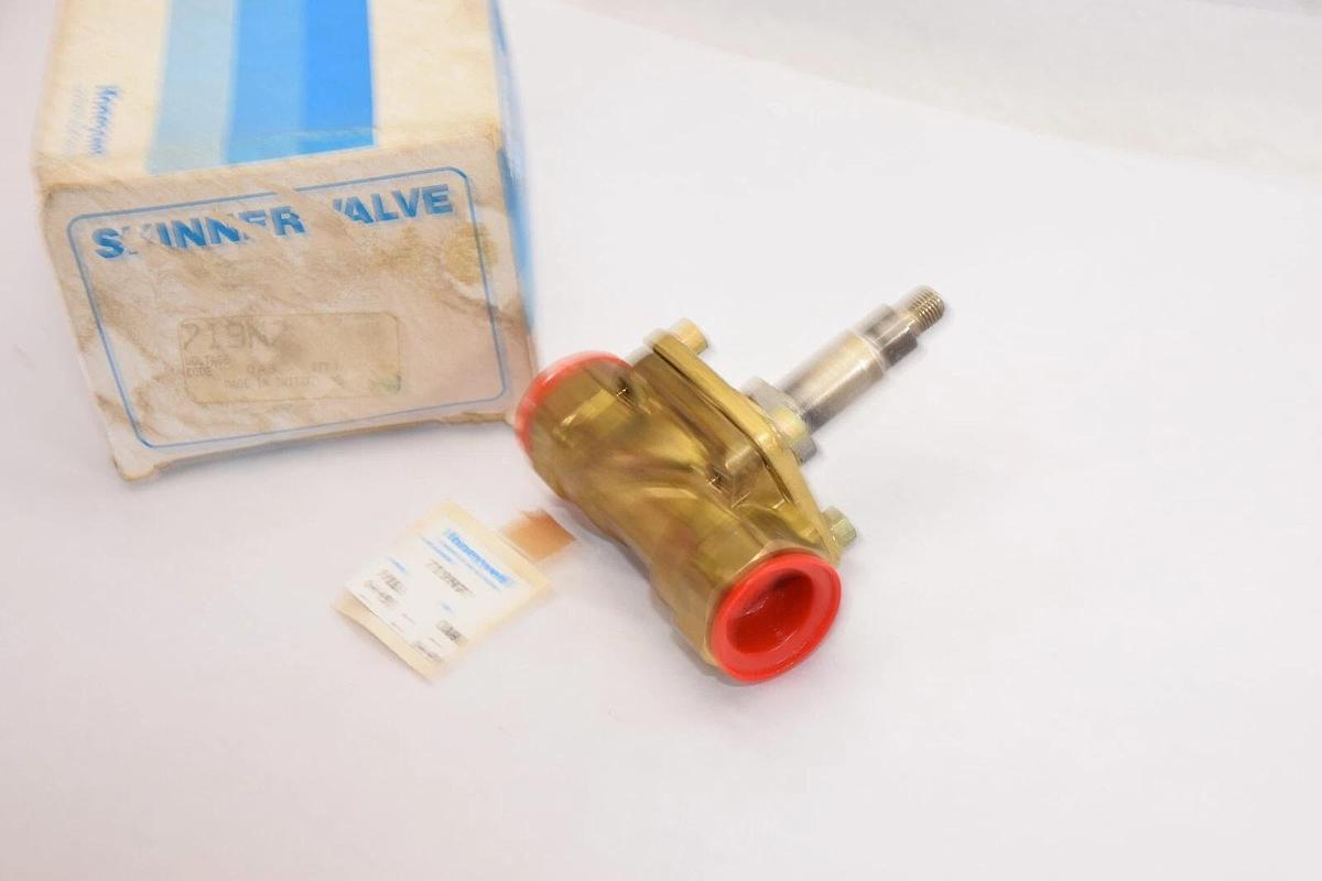 (NEW) HONEYWELL / SKINNER 719N7 2-way Valve 9/16" orifice