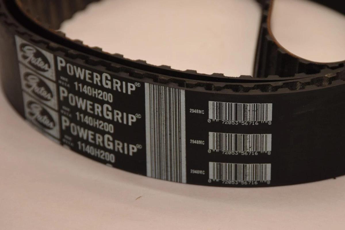(NEW) GATES 1140H200 PowerGrip USA Timing Belt