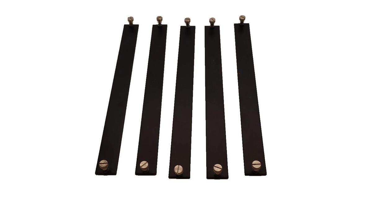 Used (Lot of 5) B & R B&R 8-1/2" Filler Plate For HCR166-0 Multi Module Rack Chassis