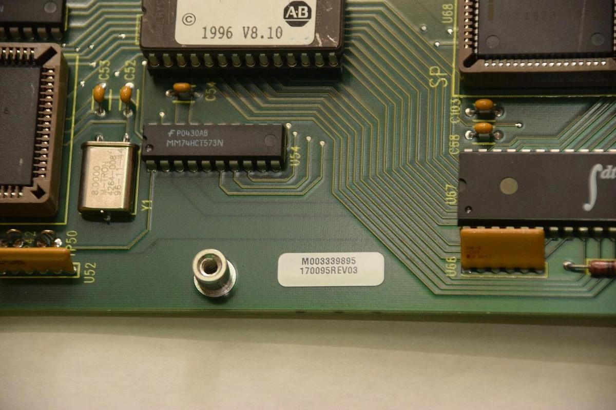 Used ALLEN BRADLEY AB 170095 PC BOARD