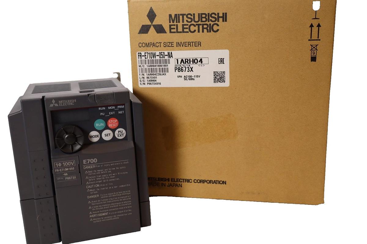Mitsubishi Electric Inverter FR-E710W-050-NA , FRE710W050NA (New)