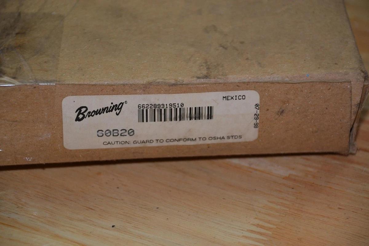 BROWNING 60B20 3/4" BORE 20 TOOTH SPROCKET NEW