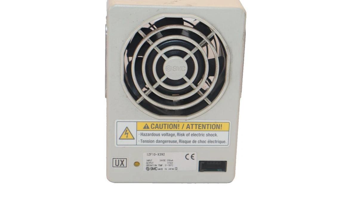 Used SMC IZF10-X392 , IZF10X392 24Vdc 230mA Ionizer