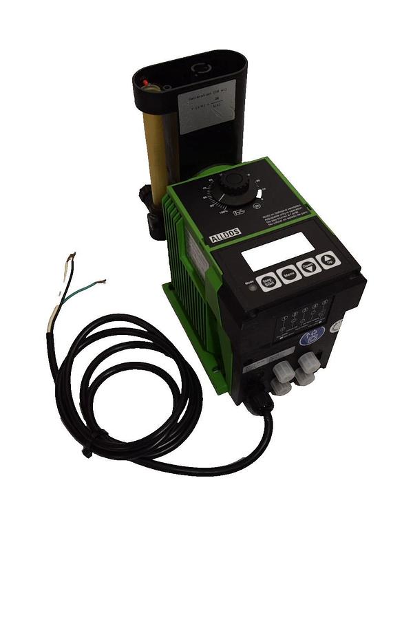 Used Alldos Eichler Gmbh 208-1 , 6 D54/R24/E26/V01 P03 0507gph 145psi Metering Pump