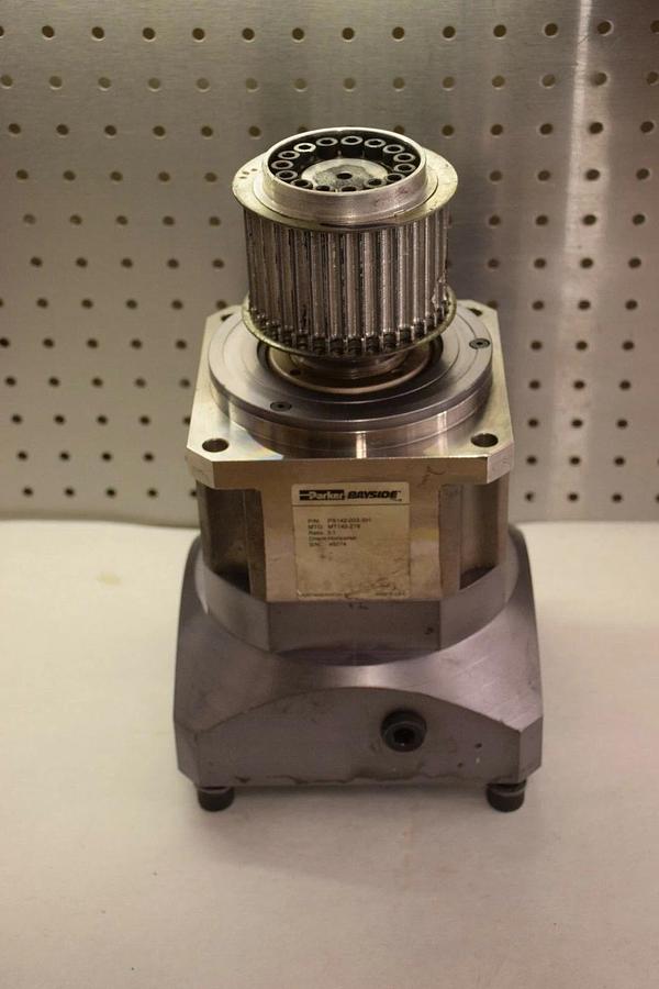 Used Parker Bayside 3:1 Horizontal Gearhead Gear head PS142-003-SH  PS142 003 SH