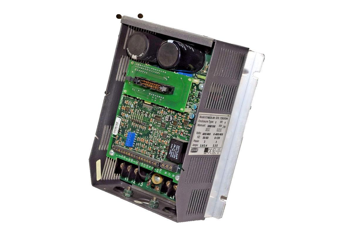Used LEESON 174920.00 ADJUSTABLE AC MOTOR SPEED CONTROLLER DRIVE 400-480V
