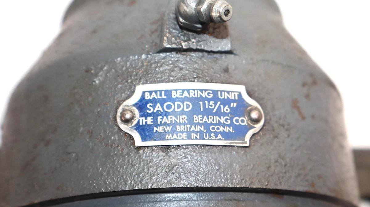 Refurbished Fafnir Pillow Block Bearing 1-15/16" 2-Bolt AODD SA0DD T-6108D