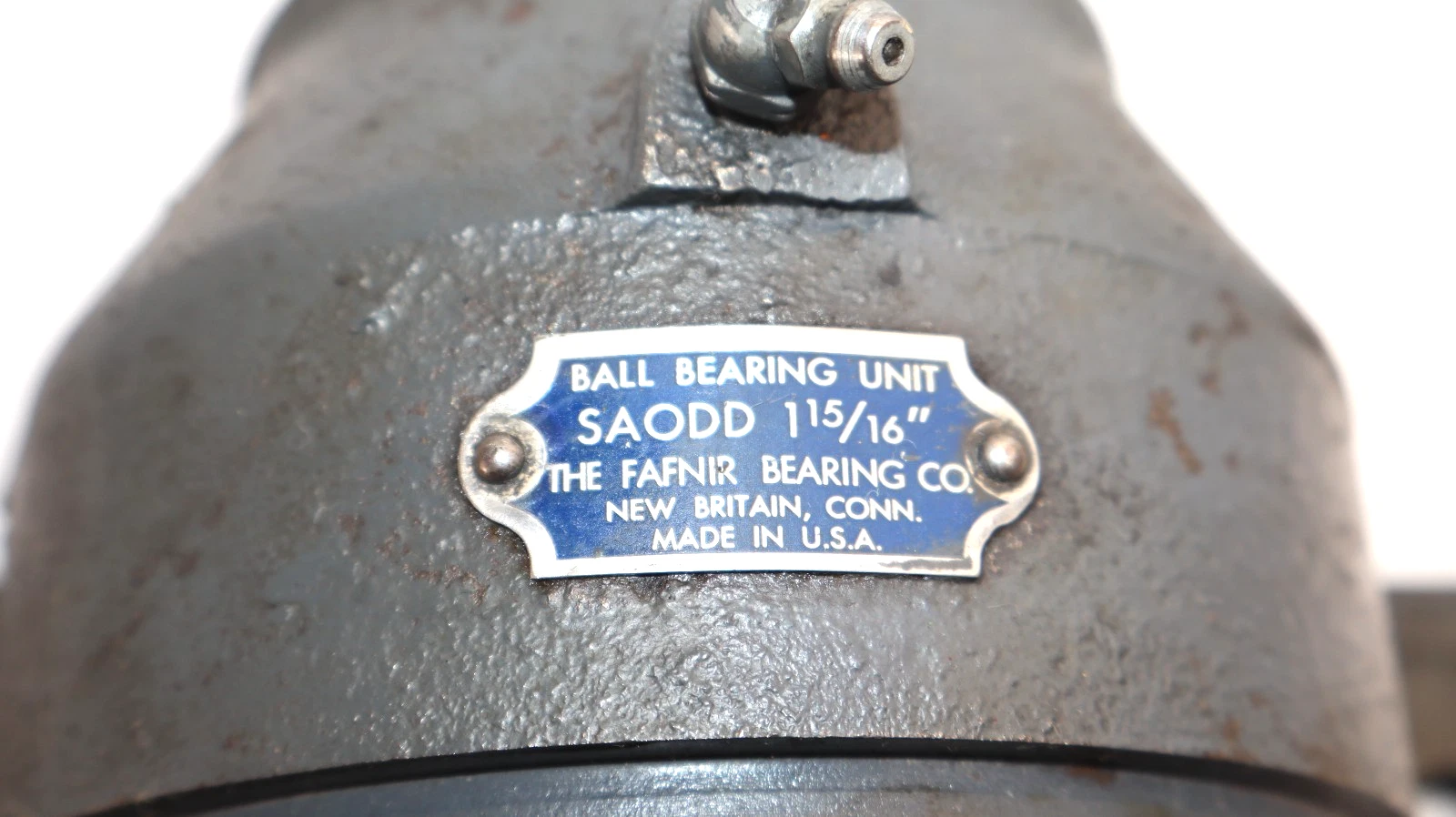 Refurbished Fafnir Pillow Block Bearing 1-15/16" 2-Bolt AODD SA0DD T-6108D