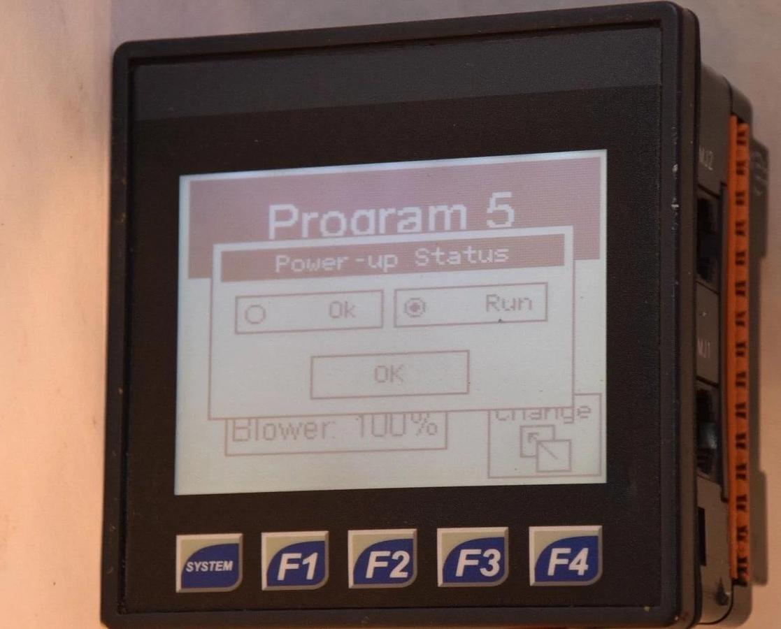 Used HORNER AUTOMATION HE-XT103BD 12-24Vd 0.5A Operator Interface