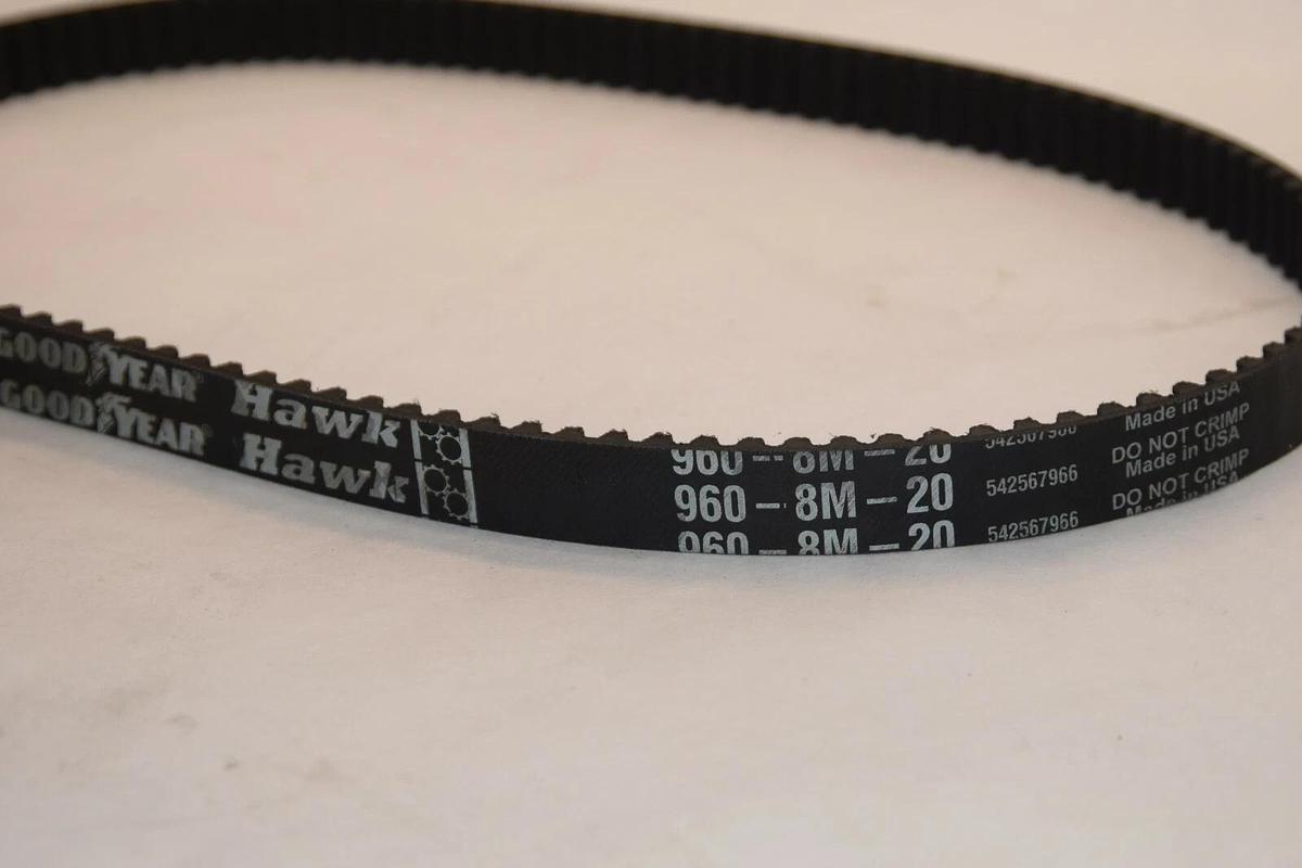 (NEW) GOODYEAR HAWK 960-8M-20 9608M20 USA Timing Belt