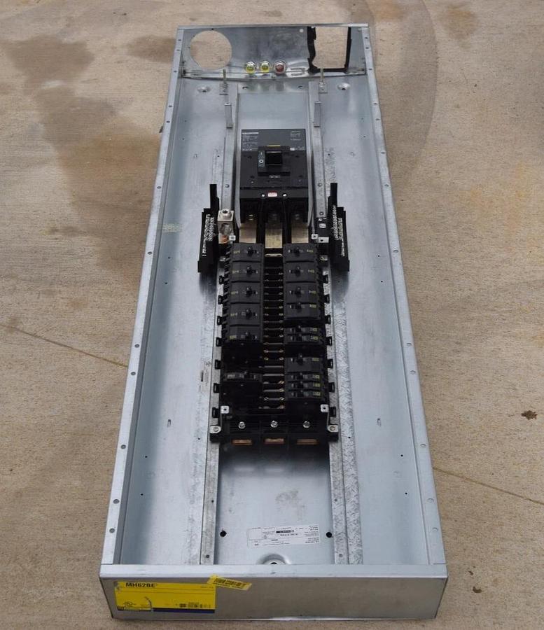 Used Square D Schneider Electric Cabinet Box Enclosure MH62BE E3 400A Main *No cover