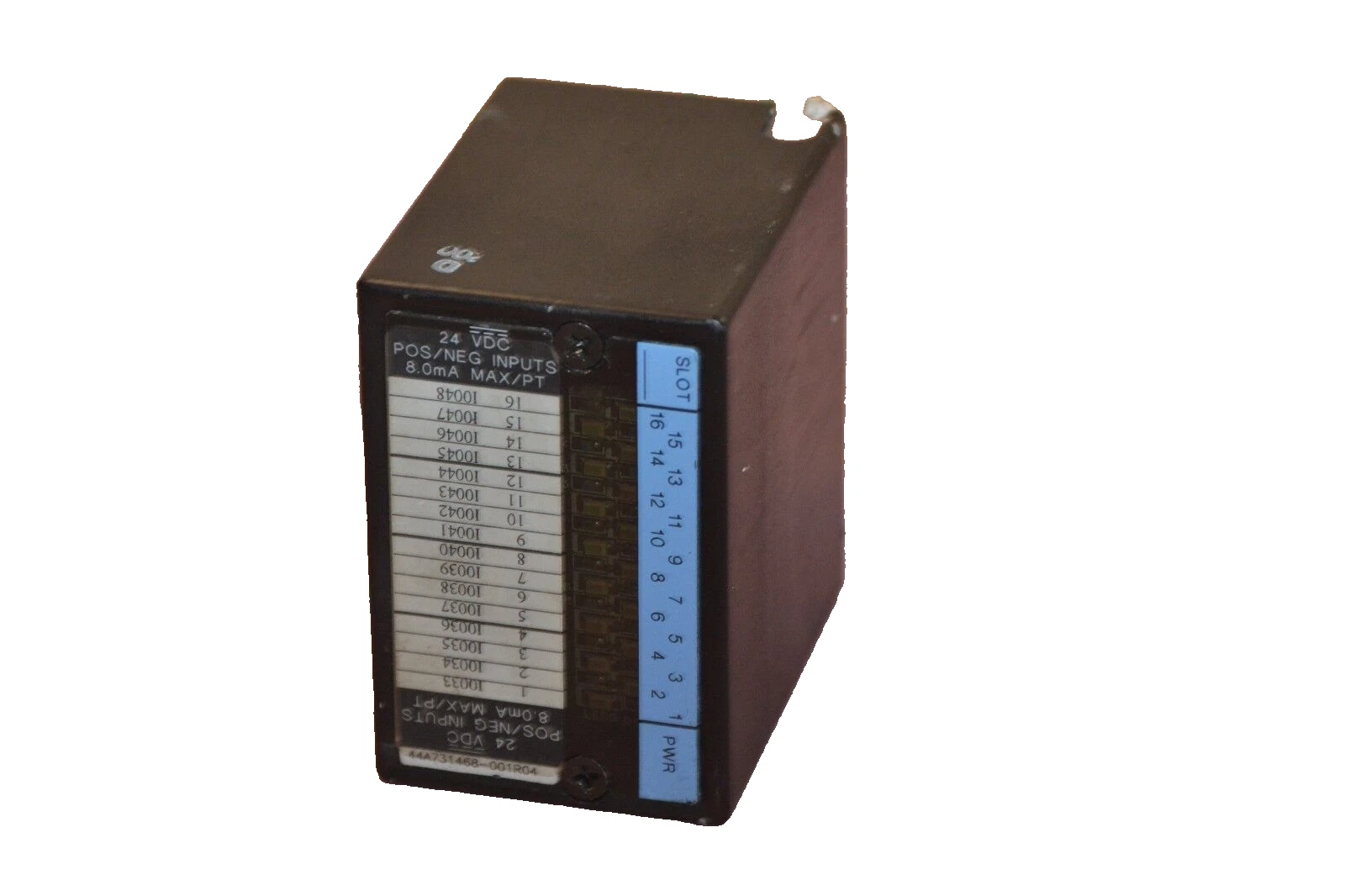 Used GENERAL ELECTRIC POS / NEG INPUT MODULE 16 PT 24 VDC IC670MDL640J