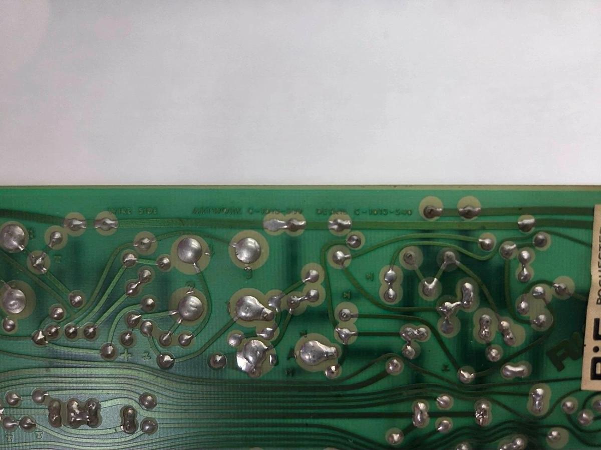 Used RIS ROCHESTER Circuit Board Card AN102 C-1013-539 C-1013-540 REV A