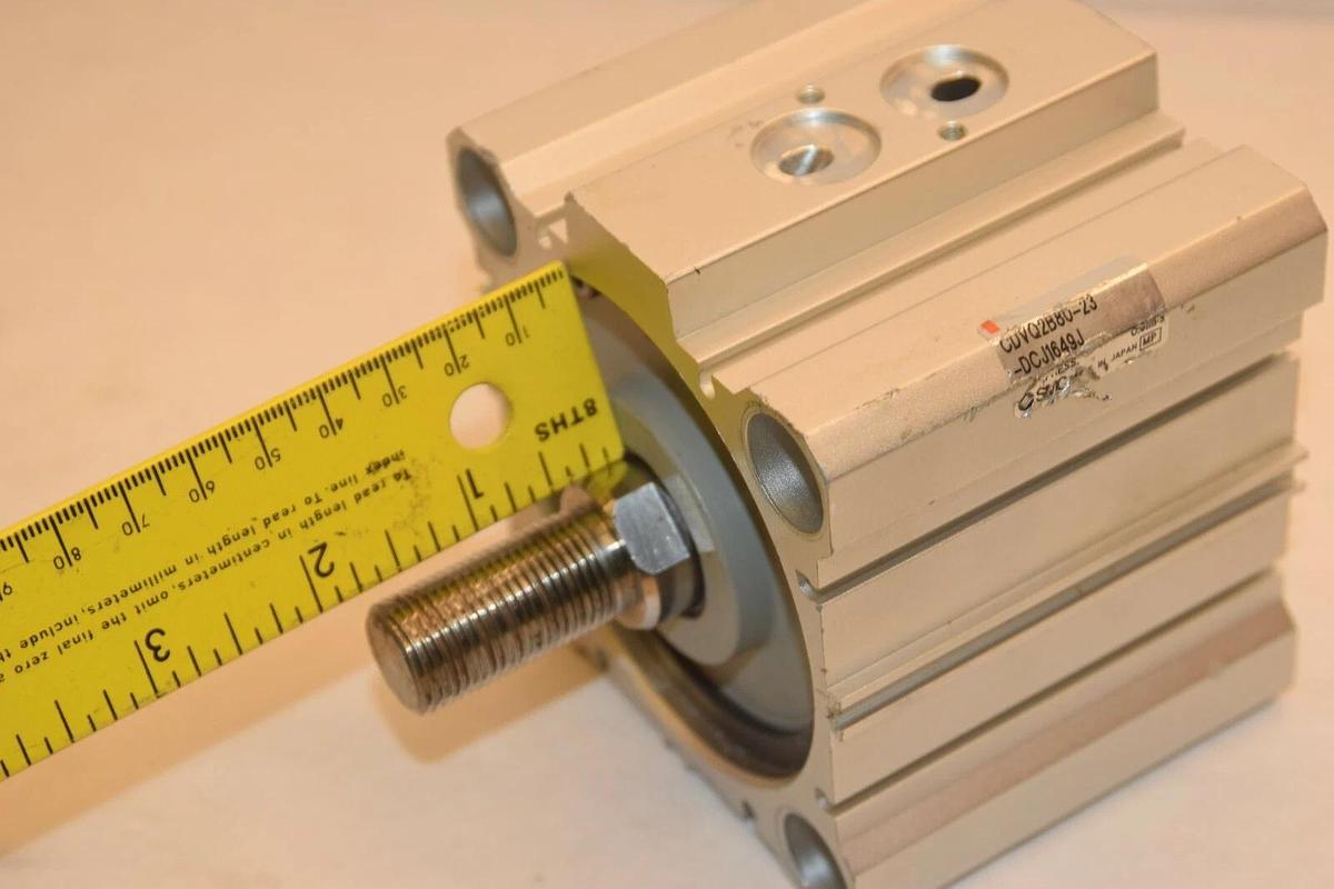 Used SMC CDVQ2B80-23-DCJ1649J CDVQ2B8023DCJ1649J Pneumatic Air Valve