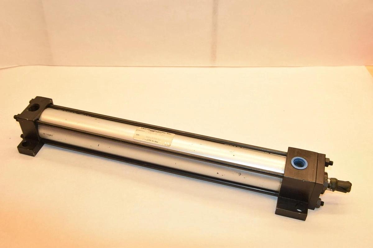 (NEW) TRD / BIMBA 98-50431 98550431 1-1/2" Bore x 12" Stroke Pneumatic Cylinder