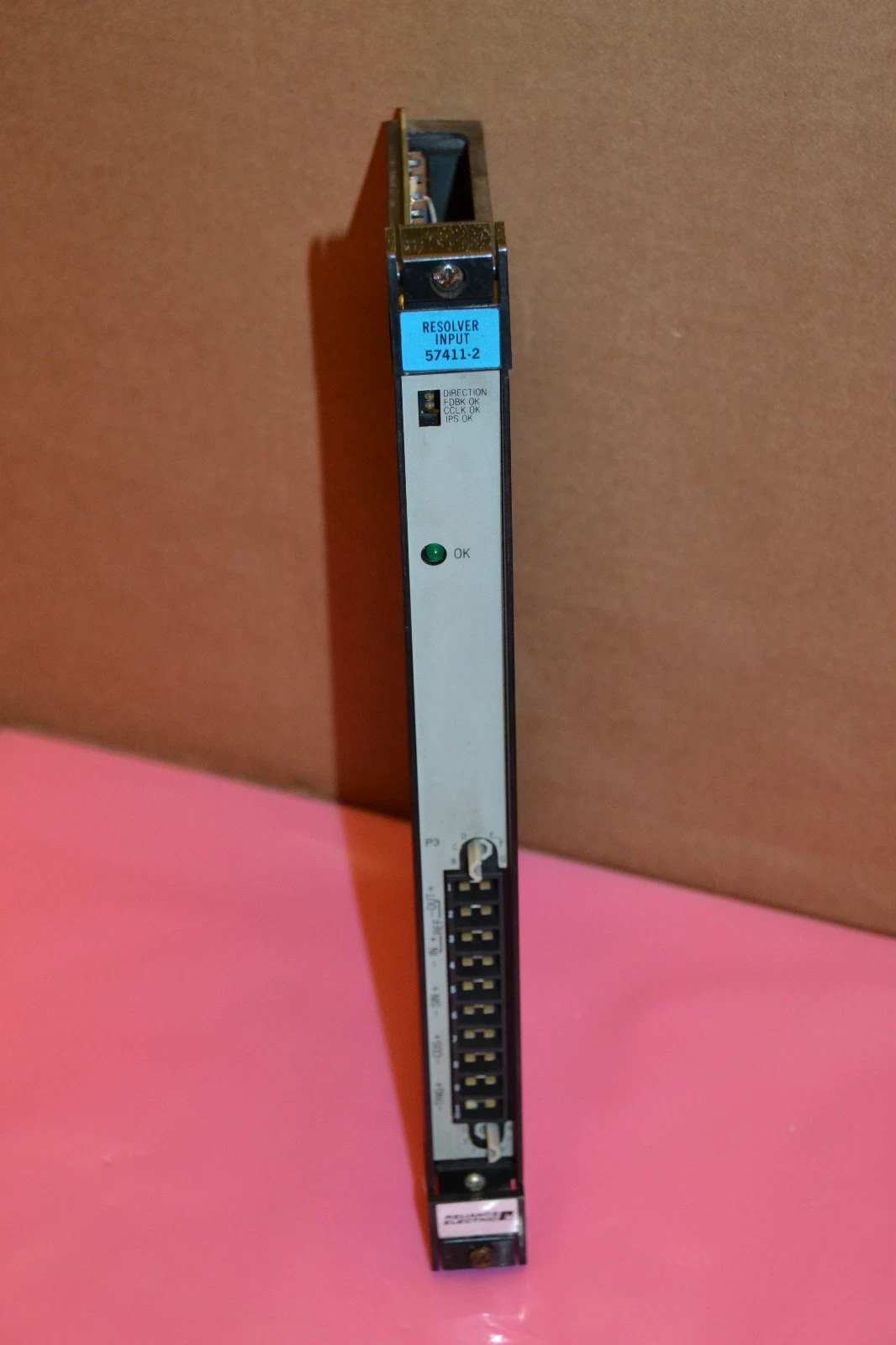 Used RELIANCE ELECTRIC RESOLVER INPUT 0-57411-2A 0574112A 57411-2A 57411-2 574112