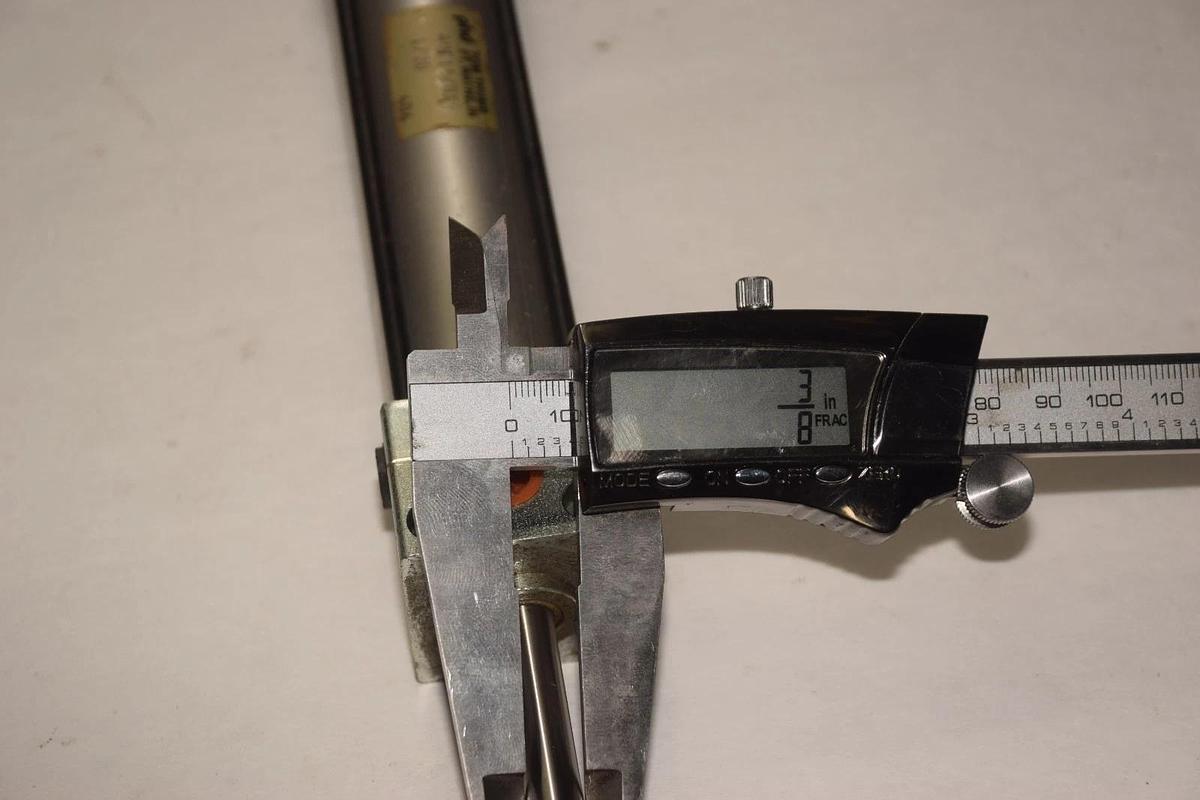 SMC AVF11/8X4 4" STROKE 3/8" BORE TOM THUMB PNEUMATIC CYLINDER NEW