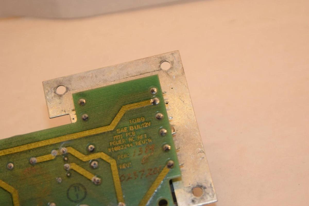 Used Micro Motion RFT9710 MMI PCB #1002244 Rev A SAE B UL-12V Power AC RFT Board