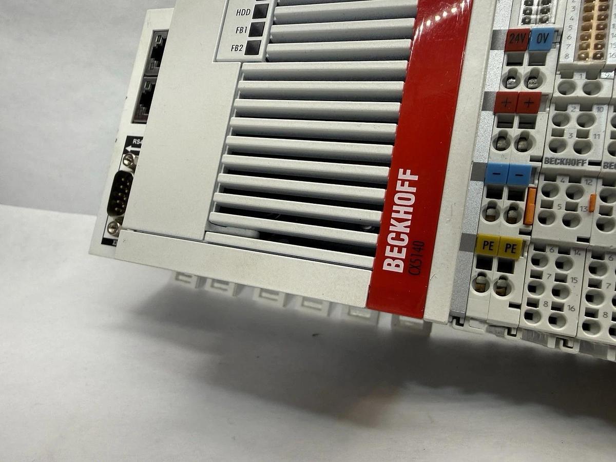 Used Beckhoff CX5140-0125/4GB PLC Controller CX5140-0125/ 4GB EL1809 EL2809 EL1904