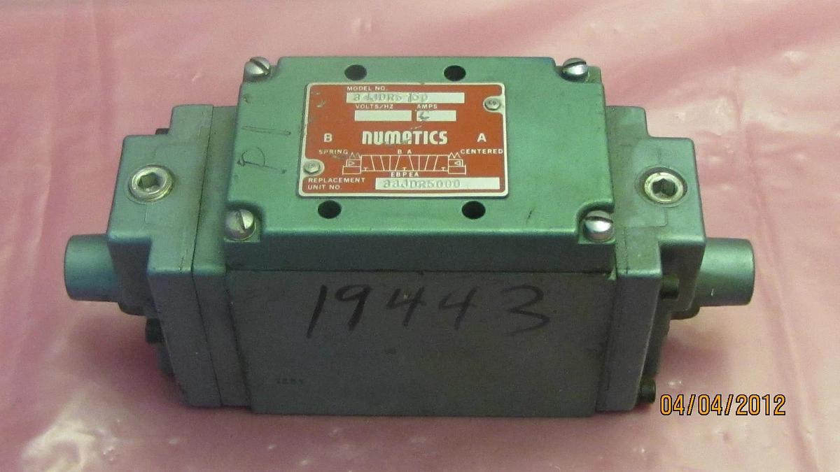 Used NUMATICS VALVE 33JDR5000 34JDR5150
