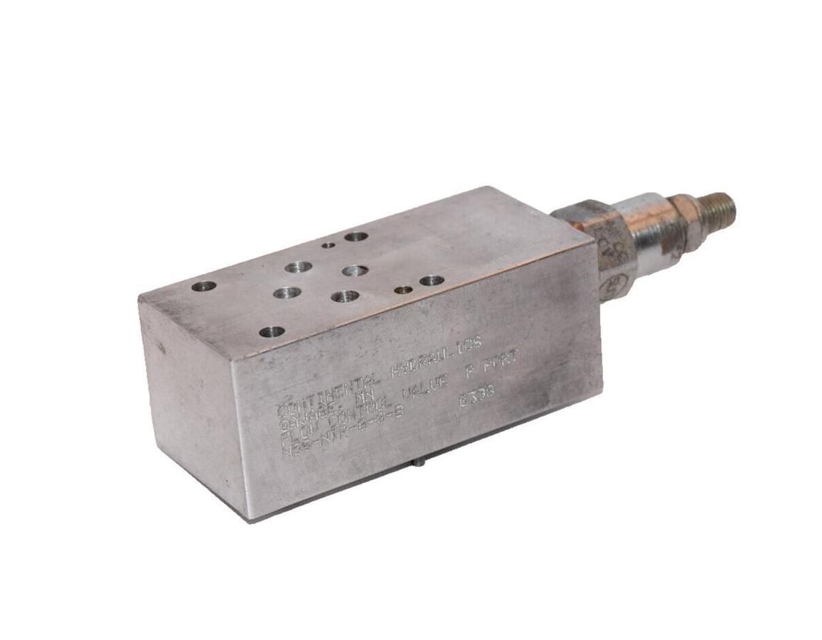 Used CONTINENTAL HYDRAULICS N5S-NIP-G-S-B Flow Control Valve