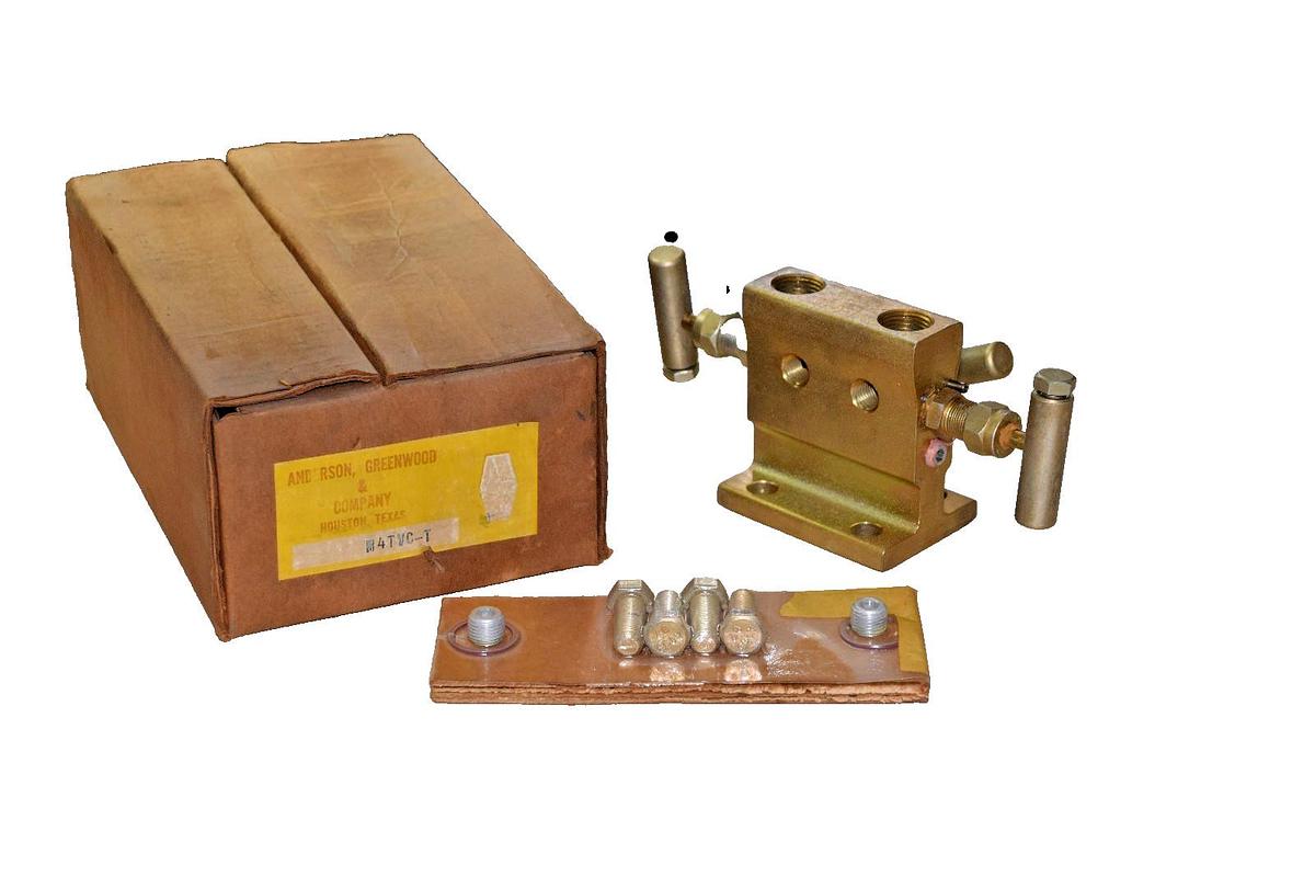 ANDERSON GREENWOOD M4TVC-T M4TVC T DIFFERENTIAL PRESSURE LEVEL MANIFOLD VALVE