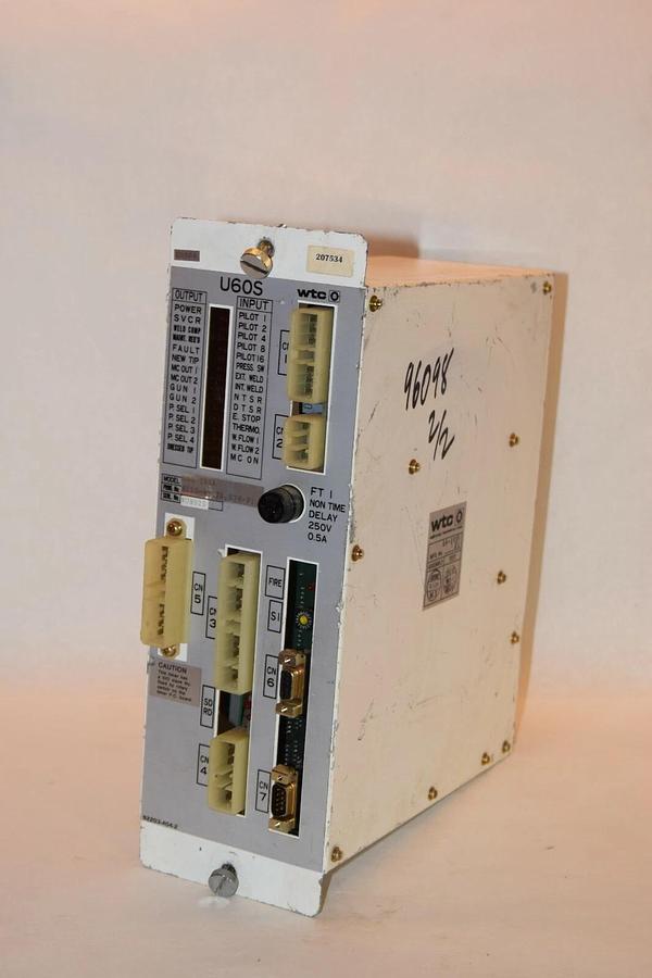 Used WTC WELDING TECHNOLOGY CORP TIMER for welding control controller U60-T95A