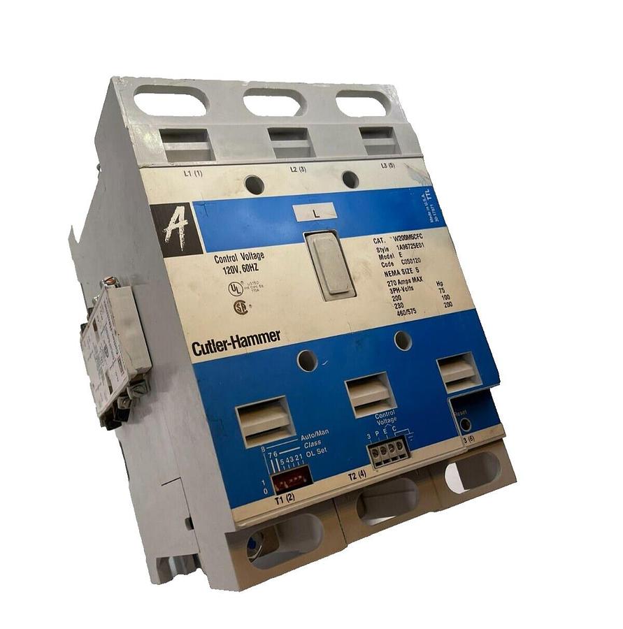 Cutler-Hammer Westinghouse W200M5CFC Size Sz 5 Motor Starter 1A96725E01 *REFURB*