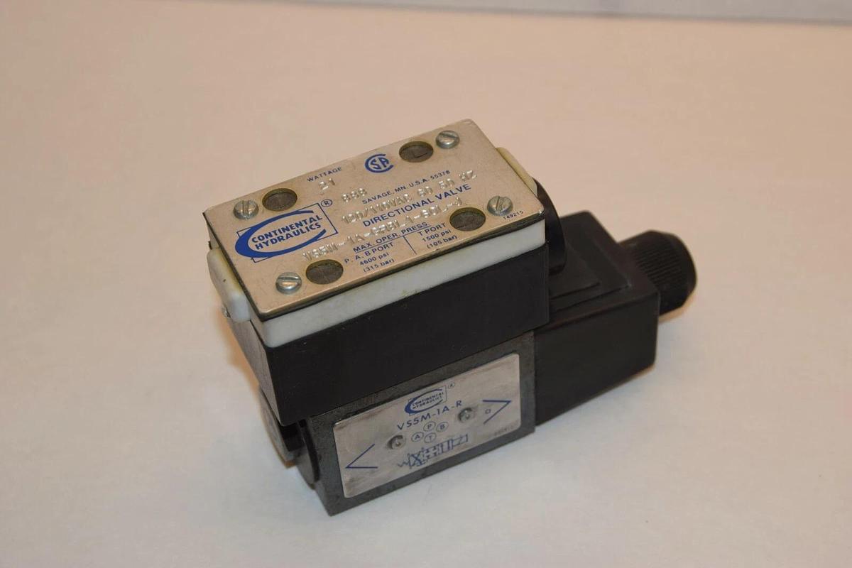 (New) CONTINENTAL HYDRAULICS Valve VS5M-1A-GRBL1-60L-J / VS5M1AGRBL160LJ 110V