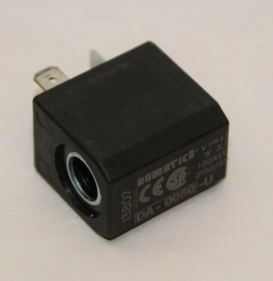 (NEW) NUMATICS DA-0050-U DA0050U 12Vdc Solenoid Coil Plug