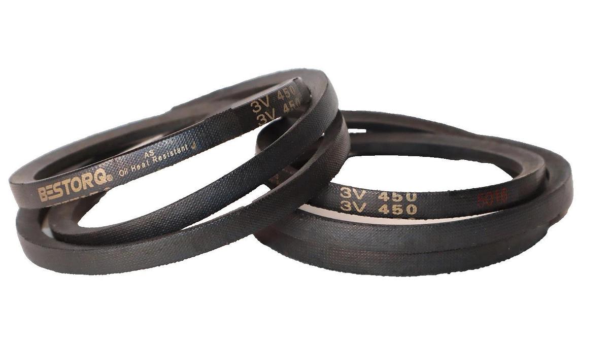 (NEW - Lot of 2) BESTORQ 3V450 , 3V 450 , 3V-450 V-Belt