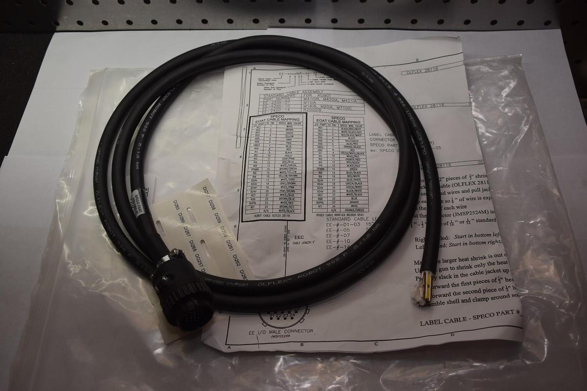 SPECO AS2-2400-07 AS2240007 7' AS2 ROBOT CABLE NEW