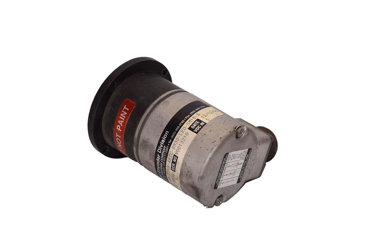 Used BEI H25E-F45-SB-2048-ABZC-8830-LED-SM18-S H25EF45SB2048ABZC8830LEDSM18S Encoder