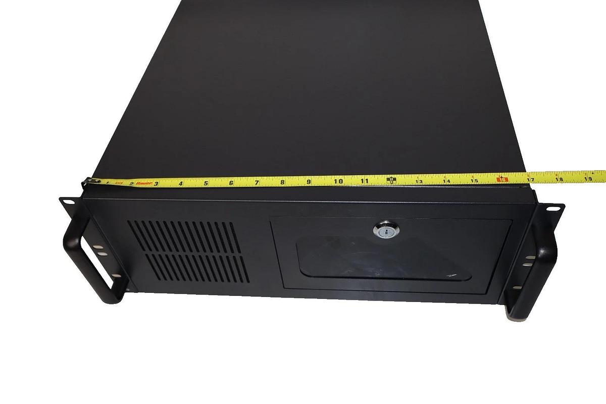 Gperhuan 4U Server Cabinet Case Rackmount Server w/ 7 PCI Slots Lockable w/key