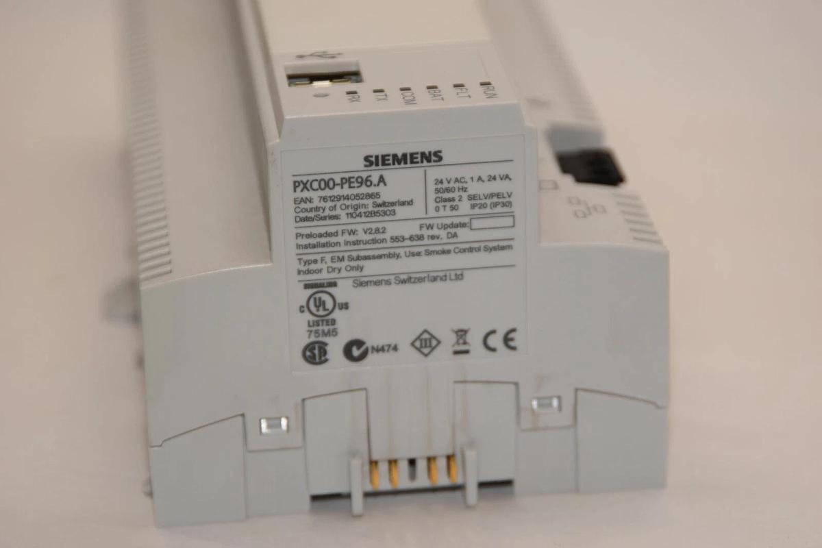 Used SIEMENS PXC00-PE96.A PXC00PE96A  PXC00-PE.A Controller 24v