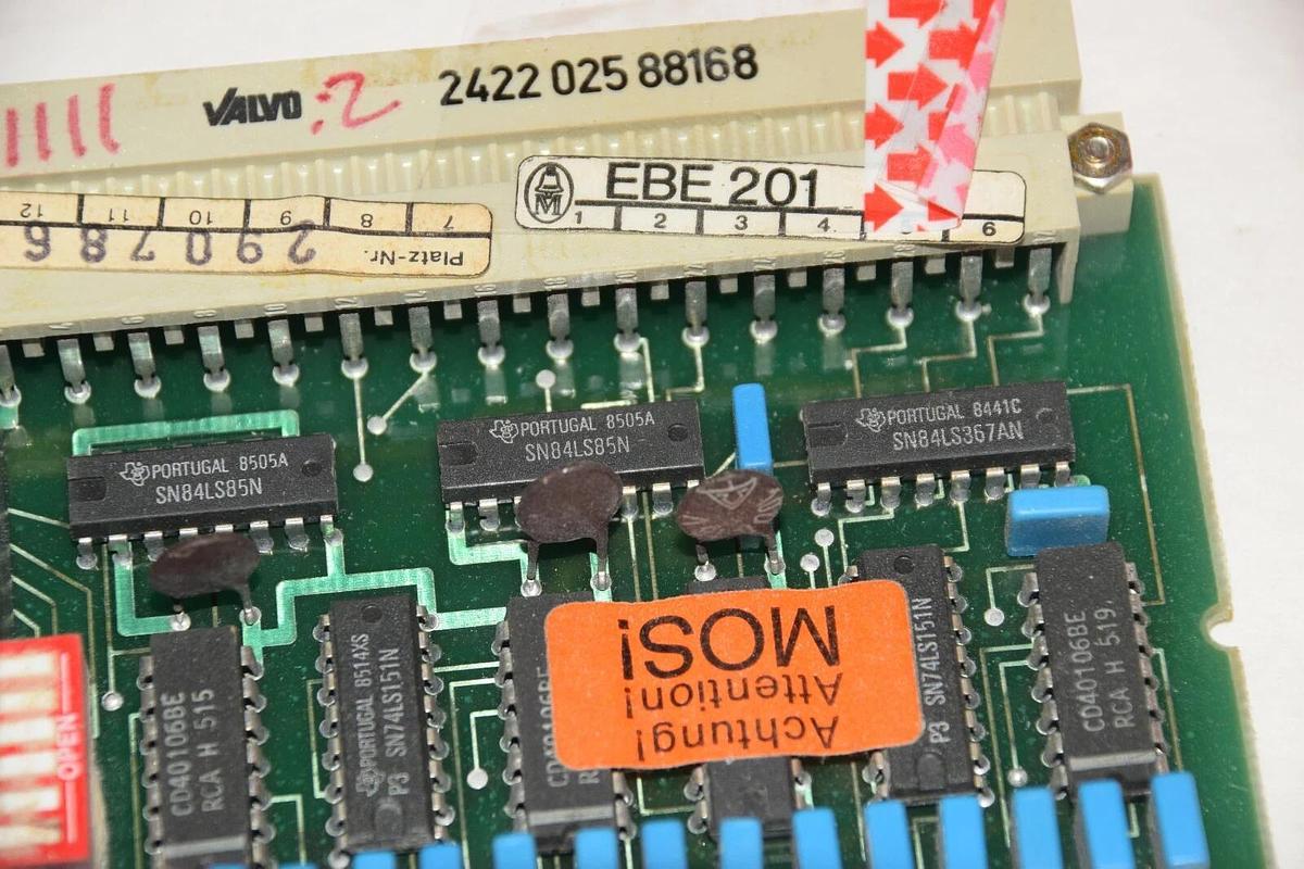 Used KLOCKNER-MOELLER EBE201 INPUT MODULE CARD