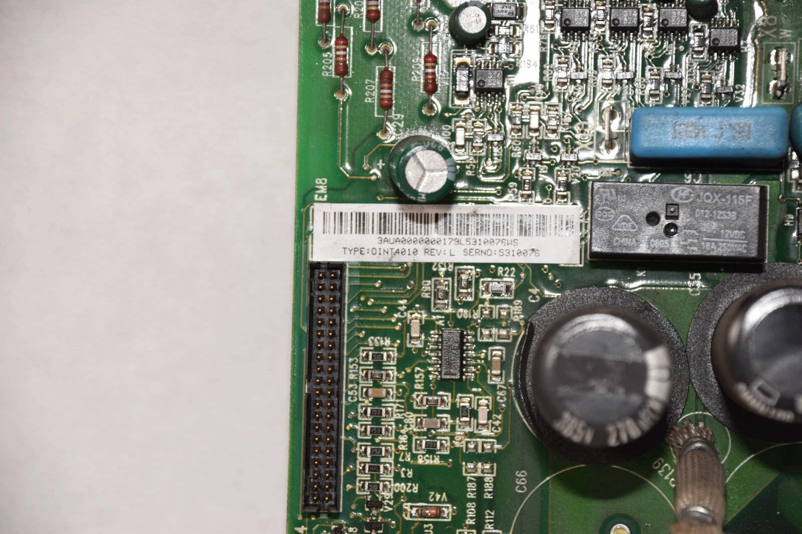 Used ABB OINT4010 Rev L Drive Board Assembly Board