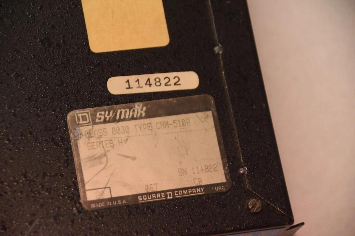 Used SQUARE D SY/MAX 8030 CRM-510R SERIES H INTERFACE MODULE