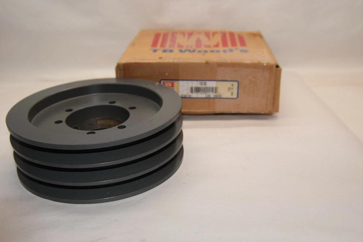 (NEW) TB WOODS 703B 7.0x3B-SK 3 Grooved Sheave