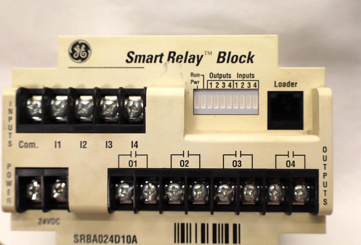 General Electric Smart Relay Block 24Vdc , SRBA024D10A (New)
