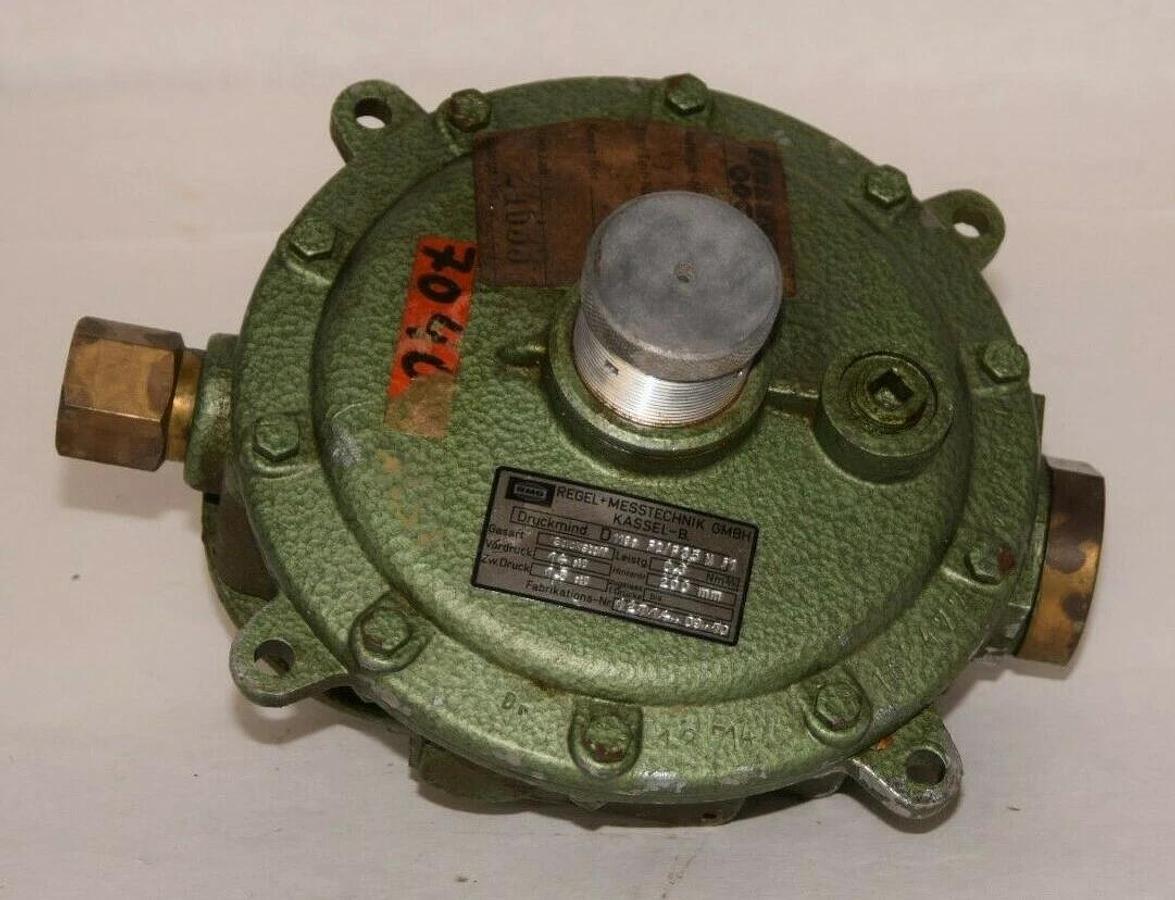 (NEW) REGEL + MESSTECHNIK D118A.F2/F3.5.N.F1 200mm Gas Pressure Regulator