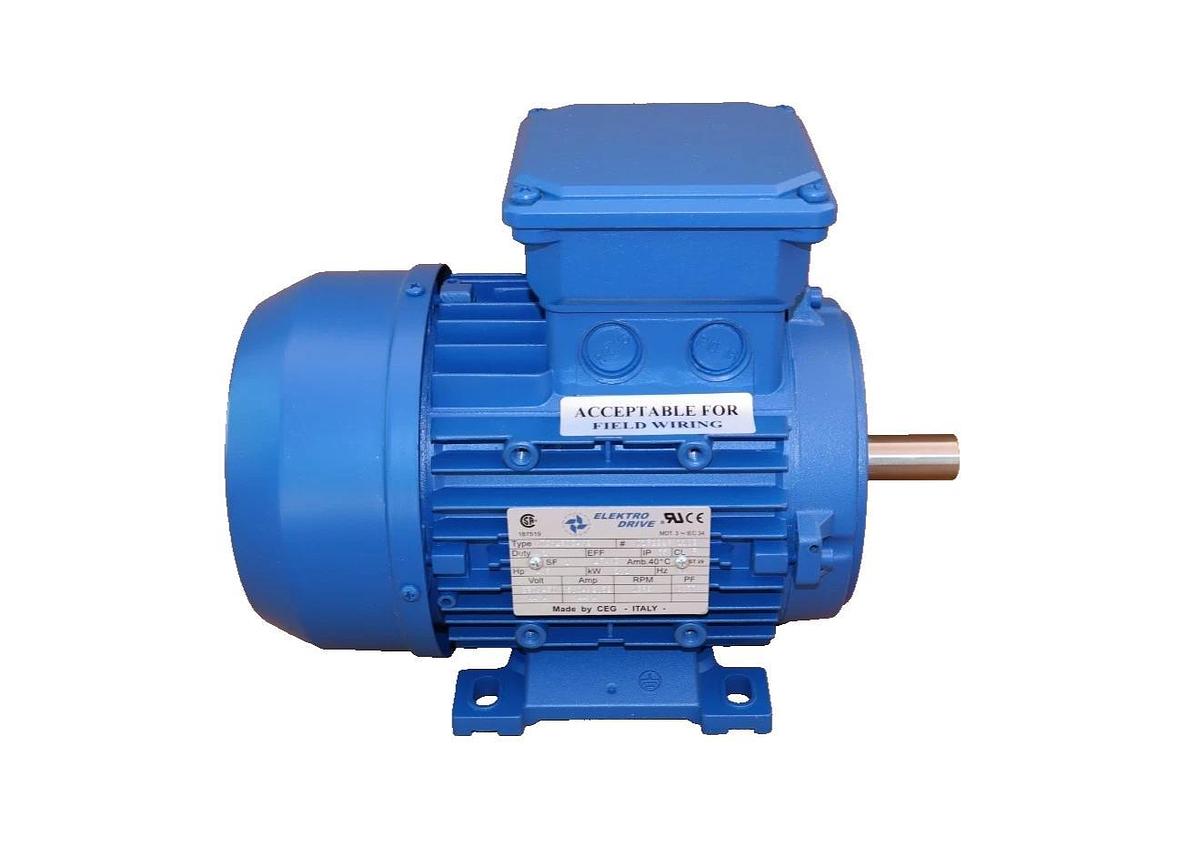 Elektro Drives CEG Motor MT0ML80C4/2 1.1kW 1.5hp 1686rpm 4p 230/460v  (New)