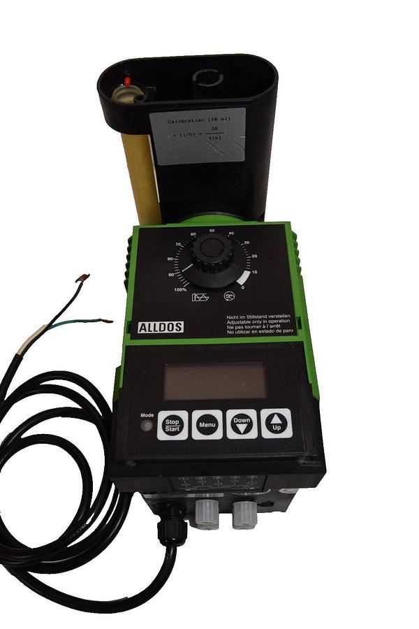 Used Alldos Eichler Gmbh 208-1 , 6 D54/R24/E26/V01 P03 0507gph 145psi Metering Pump