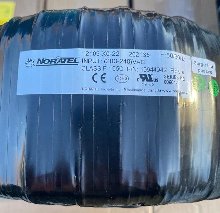 Refurbished Noratel Plitron Transformer 12103-X0-22 200-240vac Ser 2100 PCA-12103-22 (NEW)