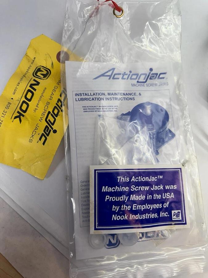 Nook Actionjac Linear Actuator Worm Gear Screw Jack 29240-04-00 HT34-506D-YAC