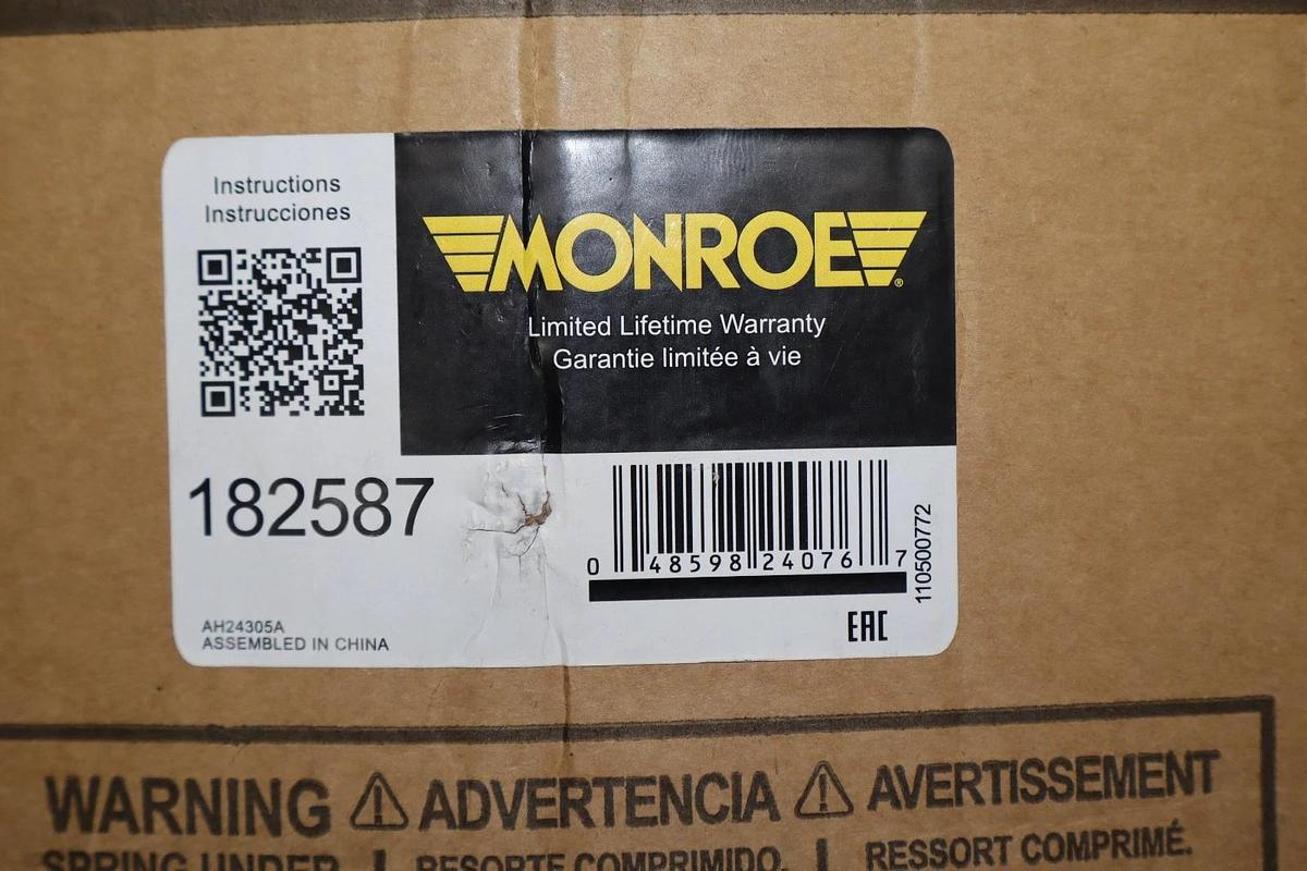 Monroe 182587 Suspension Strut and Coil Spring Assembly (New)