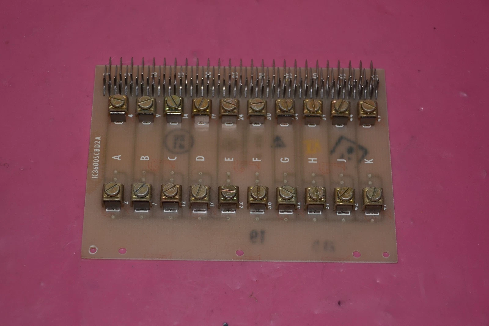 Used GENERAL ELECTRIC CIRCUIT BOARD CARD IC3600SCBD2A 68A989109G1 REV. B